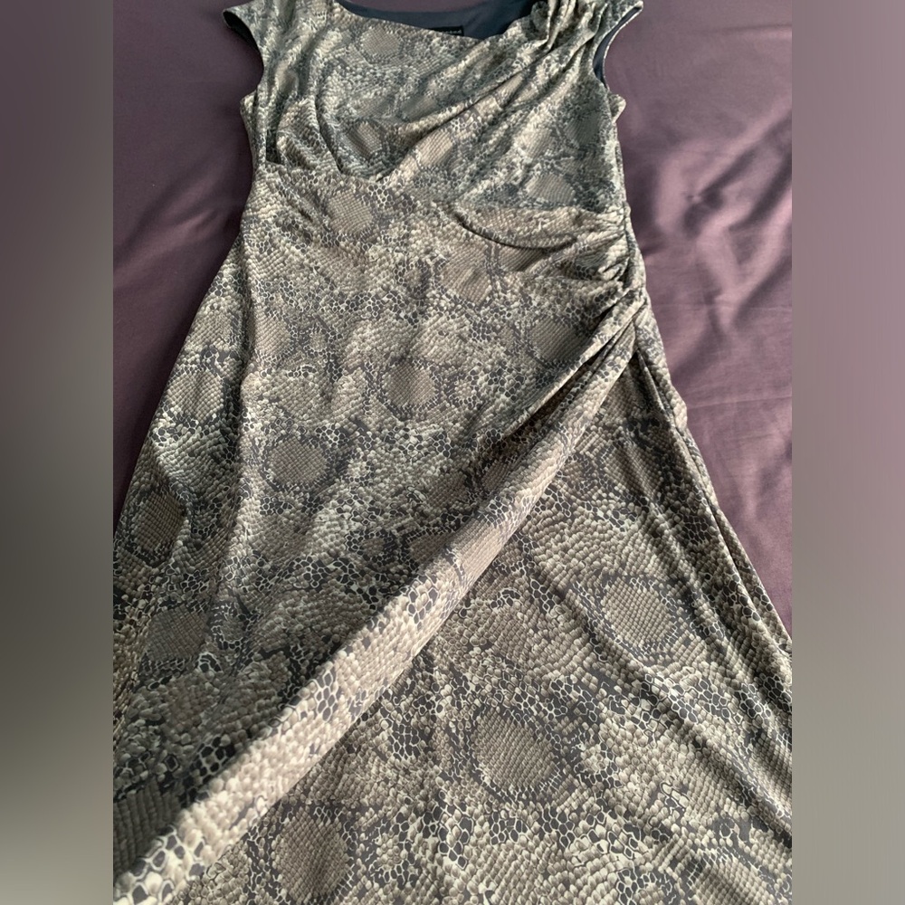 Connected Snake Print Apparel Dress - Picture 4 of 8